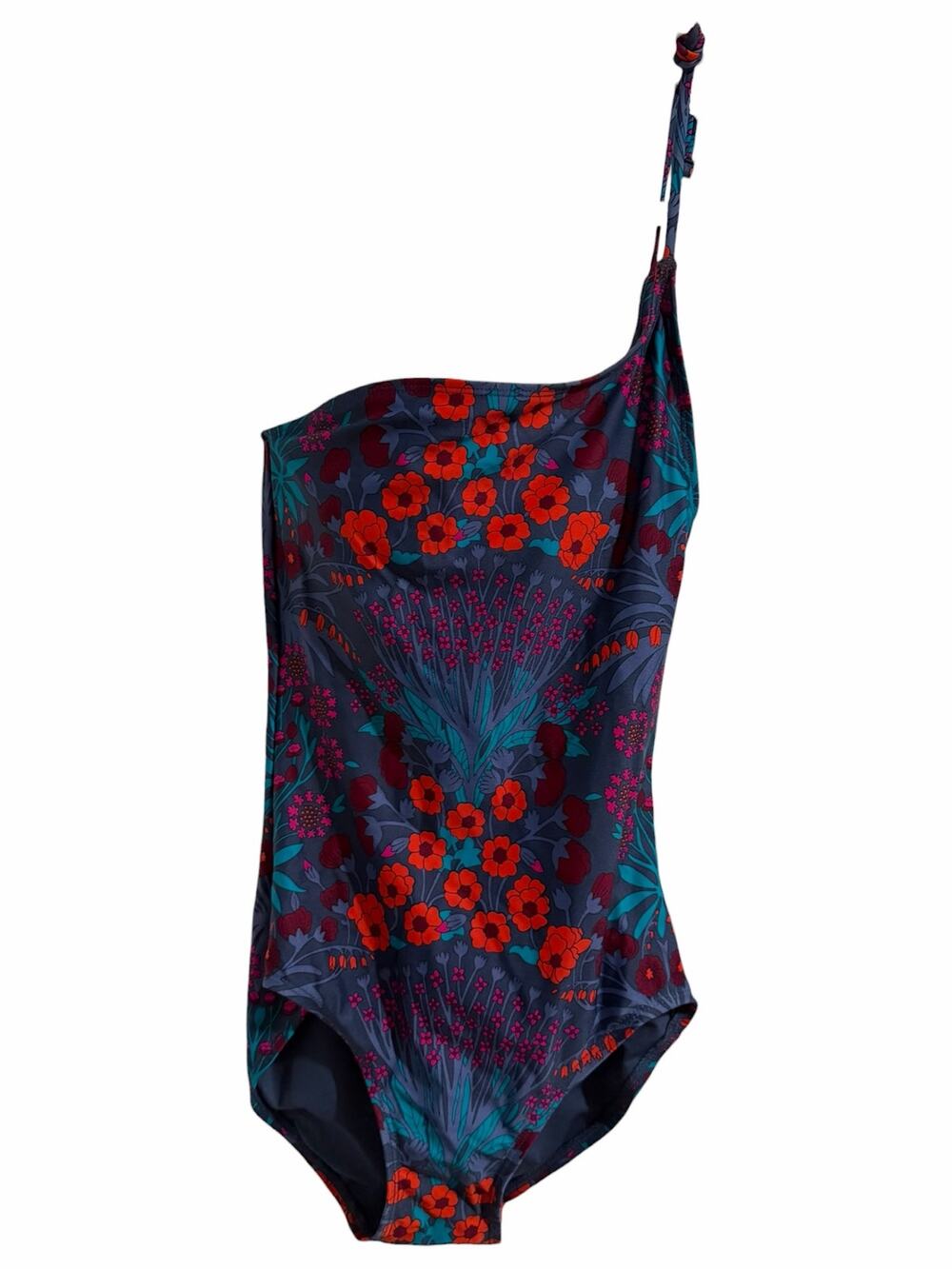 Marc by Marc Jacobs One Piece Swimsuit Floral Print XS NWT Asymmetrical